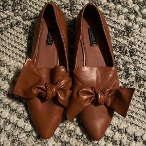 Eloquii oversized bow shoes